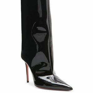 Amina Muaddi Ursina Satin Pumps